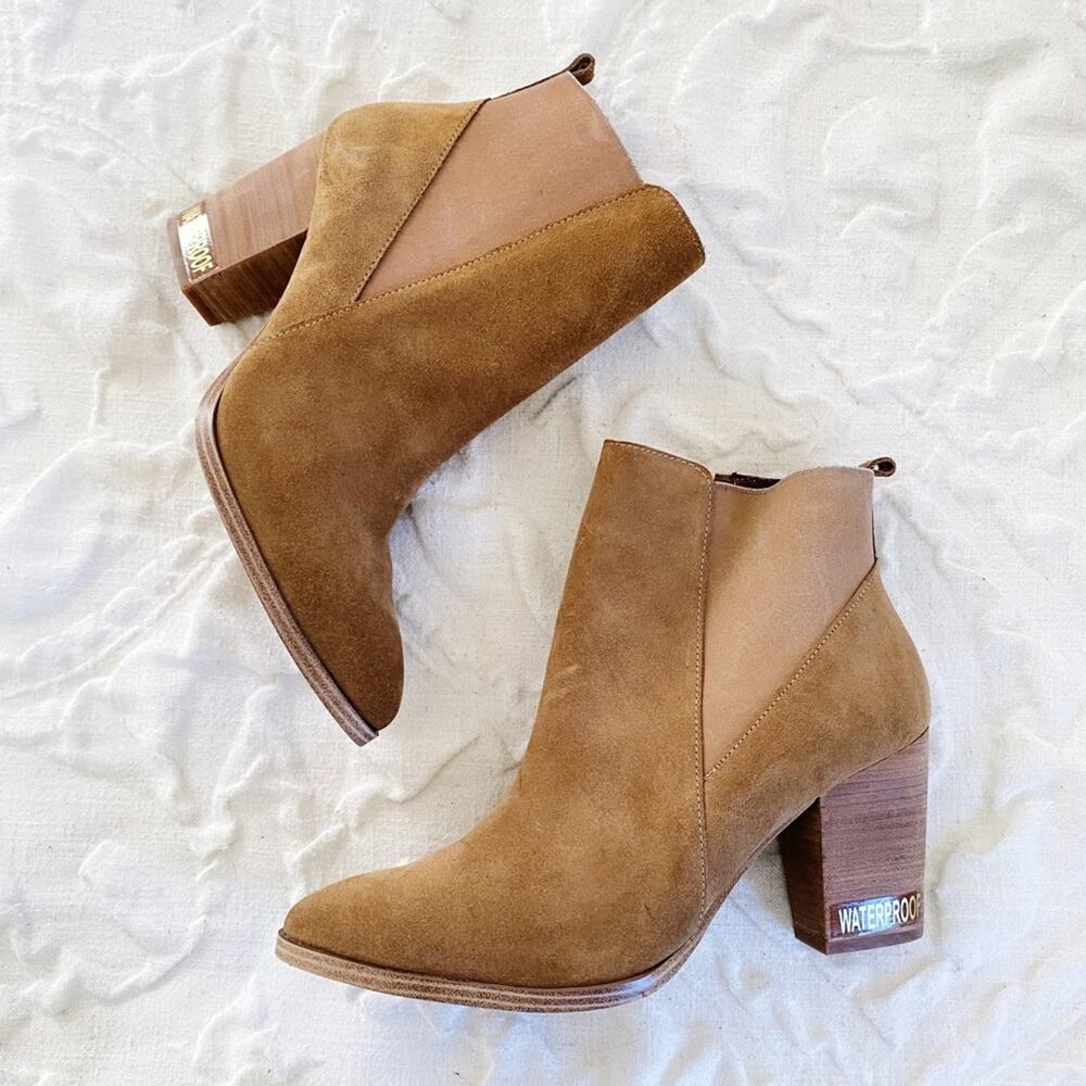 Blondo Waterproof Suede Bootie Size 11 New